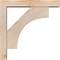 Ekena Millwork Westlake Block Smooth Bracket w/ Offset Brace, Douglas Fir, 3 1/2"W x 14"D x 14"H BKT0402X14X14WTL05SDF - alternate 4